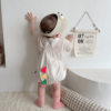 2024 Baby Clothes Summer Overalls Romper Short-Sleeve Outdoor Crawling Outfit Newborn Summer Korean Style Children's Clothing