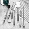 Stainless Steel Handle Grill Set Barbecue Tool Set Bbq Set Outdoor Camping Style Tableware Stainless Steel Set