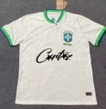 22 brazil away white custom