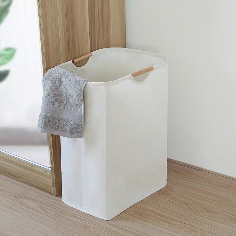 Japanese Style Simple Dirty Clothes Basket Folding Portable Fabric Dirty Clothes Basket Household Bedroom Bathroom Laundry Storage Basket Laundry Basket