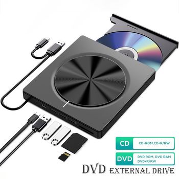 External Usb3.0/Type-C Dvd-Rw Disc Portable Optical Drive Dvd-Rom Burner Dvd Optical Drive