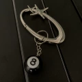 Star oval + black eight