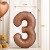 32-дюймовая тарелка шоколадного цвета № 3 [в индивидуальной упаковке]