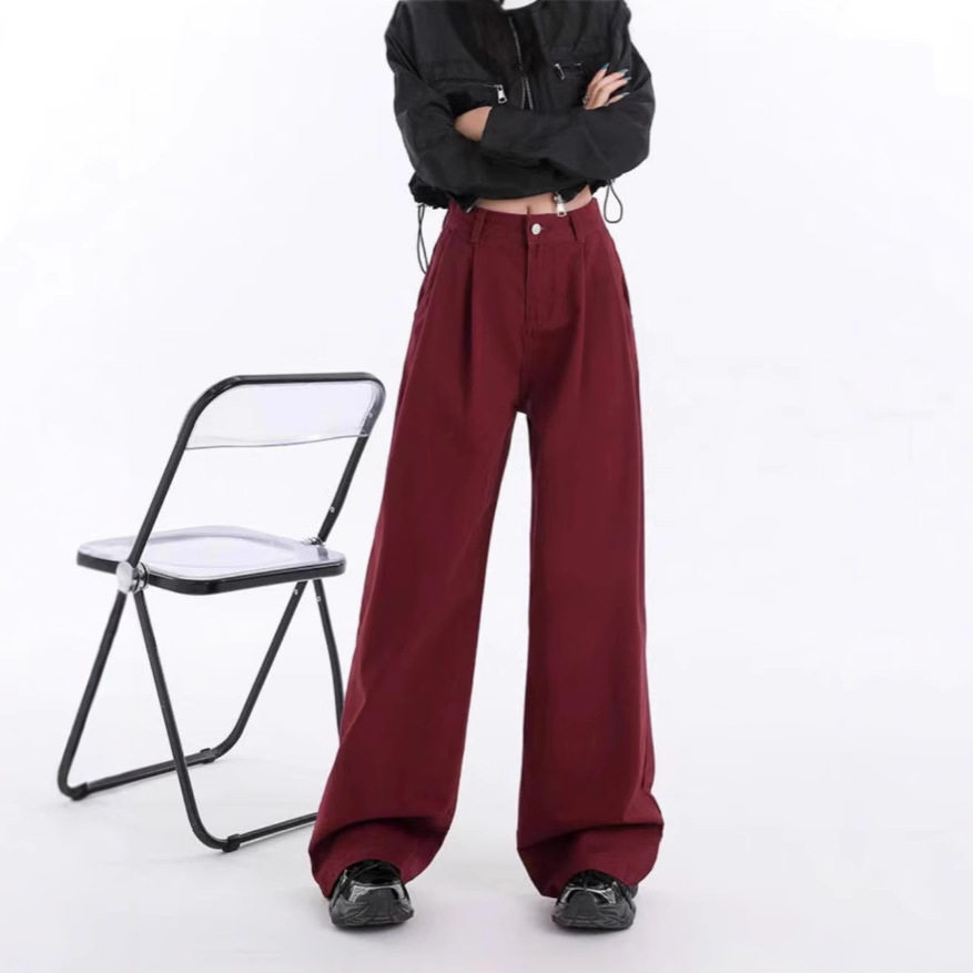 High Waisted Wide Leg Denim Pants for Women Loose Fit Ankle Length Fall Style Wholesale Available