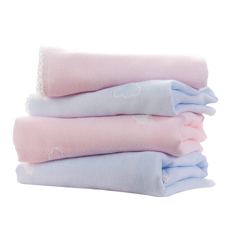 Drizzle Gauze Towel Face Towel Cleaning Towel Square Towel Pregnant Women Maternal Care Wipe Nipple Soft Not Easy to Lose Hair