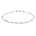2mm white zirconium plated with platinum