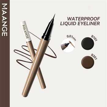 Maange Eyeliner Liquid Pen Eyeliner Liquid Pen E01 Ultra-Fine 0.01mm Quick-Drying Waterproof Long-Lasting Liquid Eye