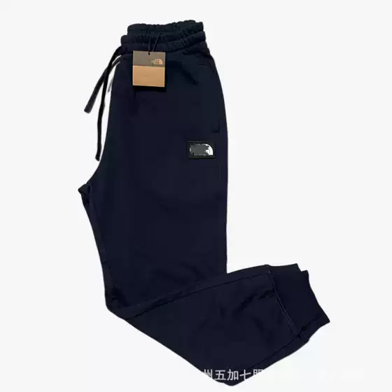Cross-Border Trendy Brand North Face Men's Long Pants Autumn and Winter 380g Heavyweight Loose Jogger Sweatpants
