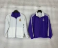 2526 real madrid purple and white double-sided windbreaker