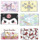 Мультяшная наклейка для кредитной карты Sanrio hello kt cat Cinnamon Dog карточка на метро, карточка на питание, наклейка для банковской карты mini 1