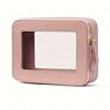 Cross-Border Hot-Selling Ready-Made Transparent Cosmetic Bag Cross-Border Portable Cosmetic Storage Box Waterproof Travel Toiletry Bag
