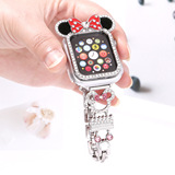Металлический ремешок Mickey подходит для браслета Apple watch с цепочкой iwatch56789SE set 41 мм универсальный