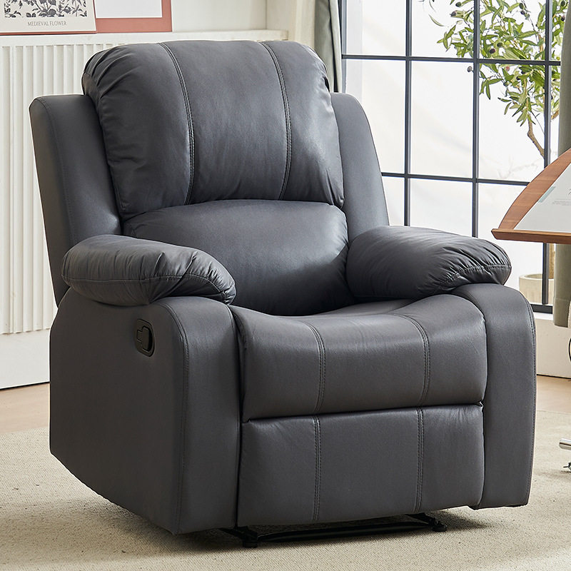 头等太空沙发客厅单人布艺电动躺椅懒人按摩多功能美甲美睫沙发