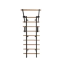 Ribbed wood frame width 1.5m