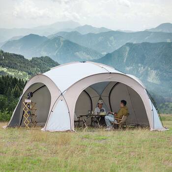 Mongolian Yurt Dome Outdoor Canopy Camping Rainproof Sunshade Equipment Tent Picnic Portable Sun Protection Camping