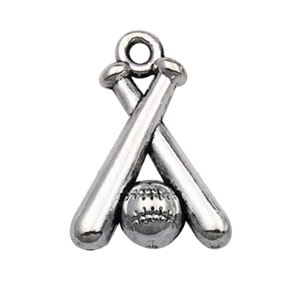 70款运动系列合金饰品配件DIY项链手链吊坠服饰篮球啦啦队小挂件