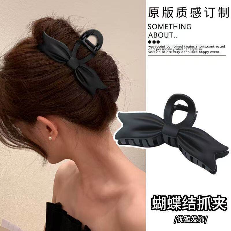 超大号高颜值鲨鱼夹子女2025新款发饰后脑勺盘发夹高级感气质抓夹