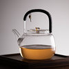 All-glass integrated kettle open fire heating beam pot glass teapot single pot electric ceramic stove dedicated pot