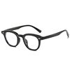 2022 black frame anti-blue light glasses plain glasses small red book retro myopia glasses frame men and women anti-radiation glasses frame