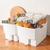 Storage Box with Cabinet Top Cabinet Wall Cabinet Storage Box Handle Kitchen Organization High Cabinet Deep Cabinet Sundry Storage Basket