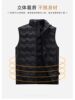Large Size Lightweight down Vest, Custom-Made Sleeveless Vest, Anti-Run down Outer Wear, Can Be Worn Inside, Custom-Made Warm down Vest