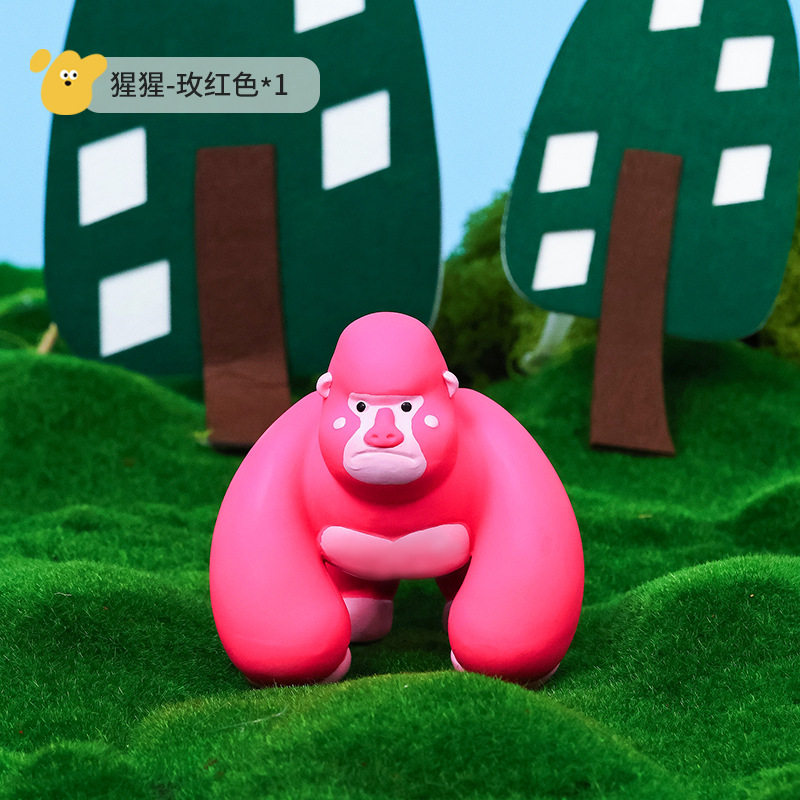 ピンクのオランウータン