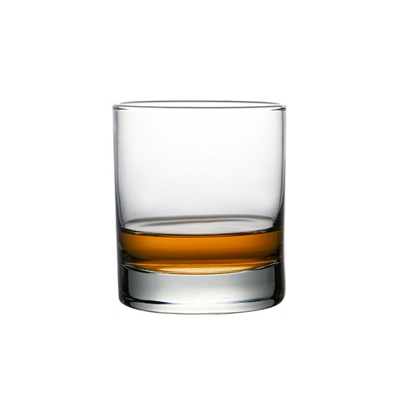 High-End Thick-Bottomed Imported Reinforced Whiskey Glasses Wholesale Wine Glasses with Personalized Pattern Customization