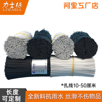 Tie Wire Plastic-Coated Handmade DIY Gardening Grape Tying Data Wire Tie Photovoltaic Optical Cable Tying Wire