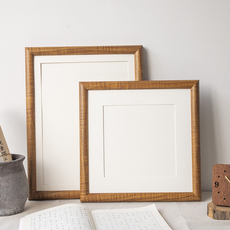 Photo Frame a3a4 Handwriting Brush Calligraphy Frame diy Wooden Calligraphy Frame Frame Blank Frame Wall Hanging