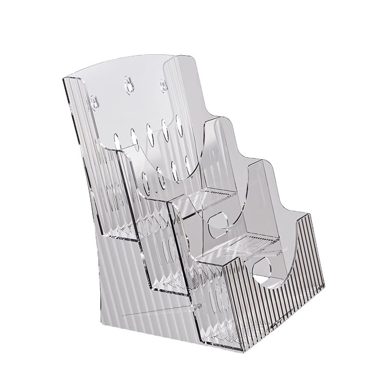 Desktop Bookshelf Kidsren's Picture Book Storage Artifact Small Magazine Rack Acrylic Transparent Oxford Tree Organizing Box