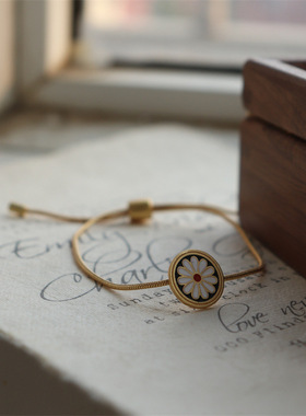 手绳合金简约珐琅复古