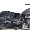 Front and rear seat set_black
