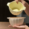 Ceramic Baby Binaural Bowl Rice Bowl Cream Fruit Breakfast Salad Bowl Air Fryer Microwave Oven