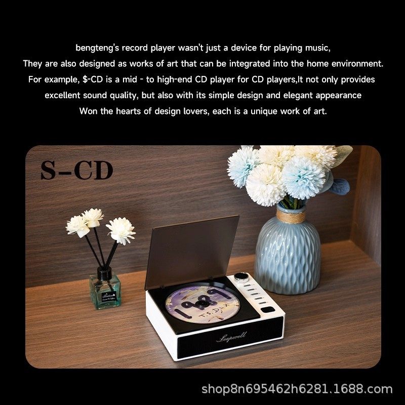 L201Cd New Student Star-Chasing Cd Player Album Bluetooth Transmitter Audio Disc Player Factory Direct Supply