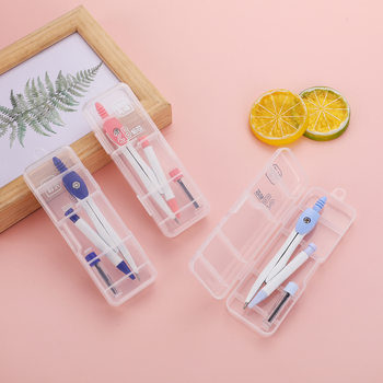 Casual Exam Compass with Lead Core Set Student Metal Drawing Compass Painting Tools Mathematics Teaching Documents