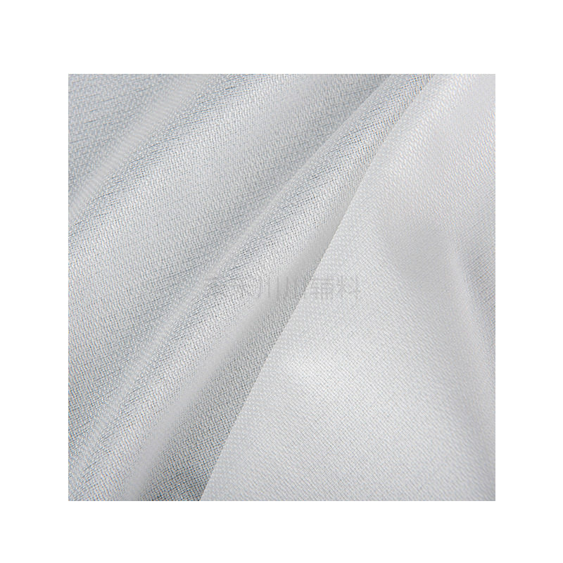 Woven Lining 30D50D Adhesive Interlining Chiffon Silk Lining Strong Adhesive Garment Lining Suit Lining Black White Lining