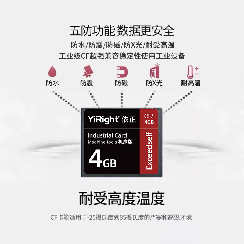 Manufacturer Wholesale Cnc Machine Tool Cf Card 2g 4g Memory Card Fanuc Frank System Advertising Machine Storage Card