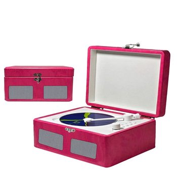 Cd Player Retro Bluetooth Multi-Function U Disk Tf Memory Sound Quality Portable Disc Cd Player Mini Gift