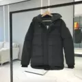 Black with red logo hoodie
