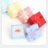 4*4 Cloud Sky Cover Box Jewelry Ring Box Earring Small Gift Box Manufacturer Wholesale Jewelry Box Jewelry Packaging Box