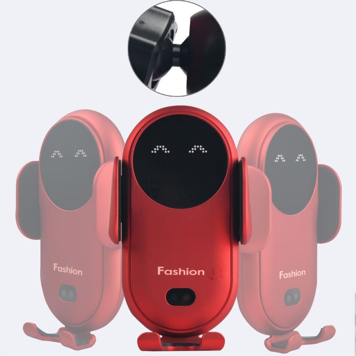 Car Wireless Charger S11 Car Navigation Mobile Phone Holder Wireless Charger Infrared Induction Opening and Closing Fast Charging