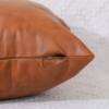 Light Luxury Amazon Home PU Leather Pillow Modern Sofa Pillow Case Waterproof Leather Foreign Trade Pillow Case Wholesale