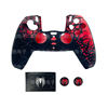 Spider-Man Ps5 Game Controller Anti-Slip and Dust-Proof Protective Cover, Heightening Joystick Cap, Ps5 Controller Silicone Protective Cover