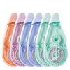 Deli correction tape high-looking large capacity suit correction tape 6 pack children student supplies school stationery 5mm