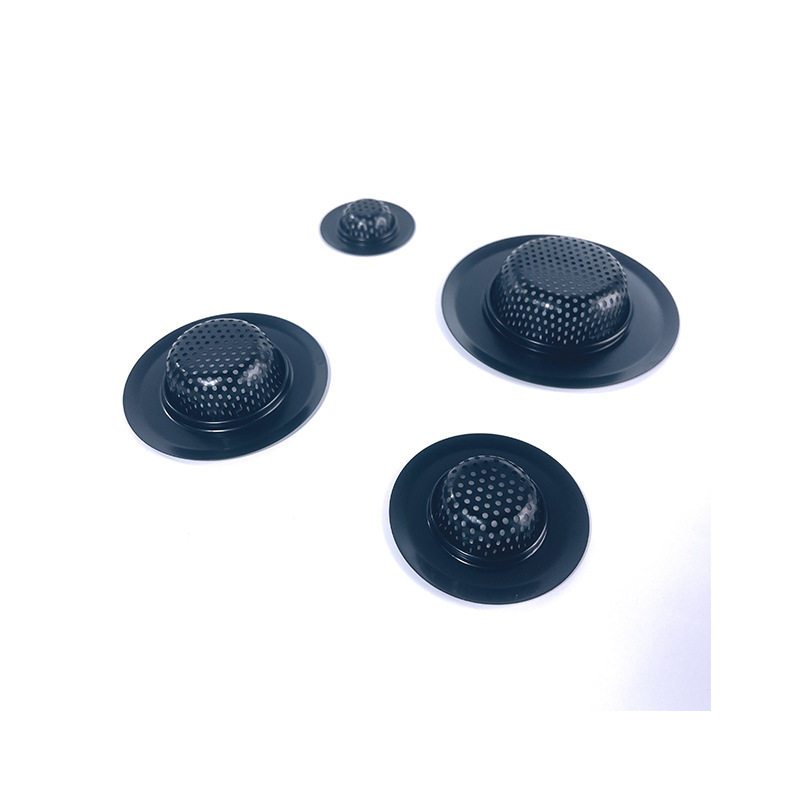 Sink Filter Kitchen Supplies Stainless Steel Metal Slag Separator Funnel Tool Sewer Drain Outlet Anti-Blocking Floor Drain