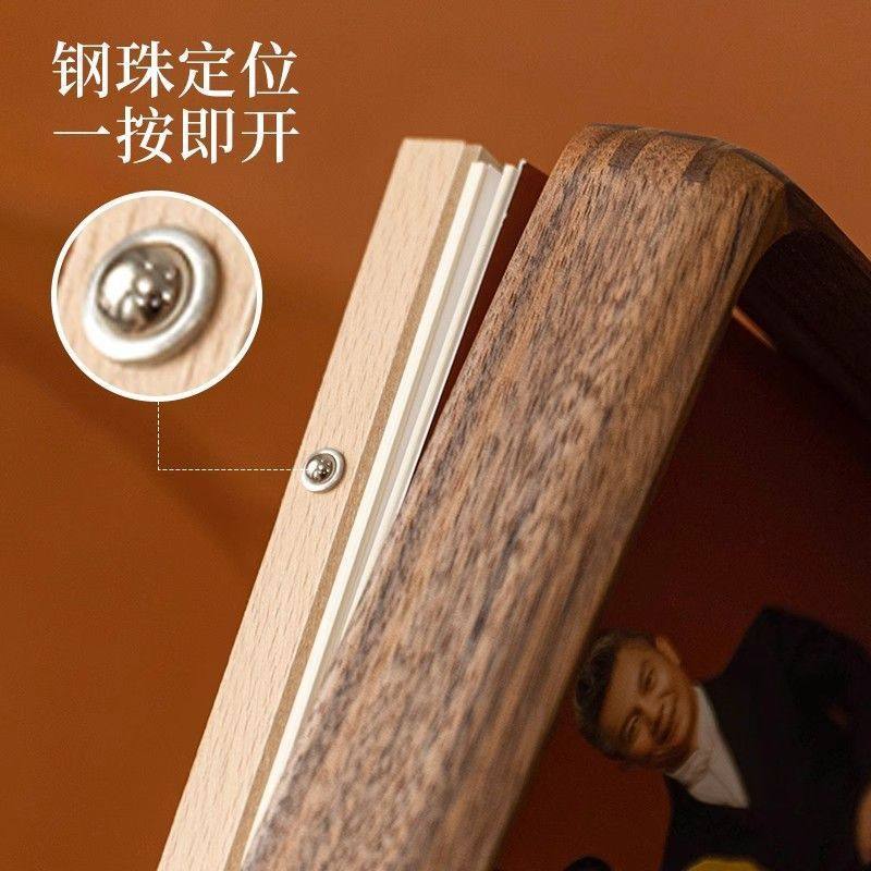 Family Portrait Solid Wood High-End Photo Frame Washed Photo Plus Printing and Mounting Eight Inches 8 Inches 10 Table Hanging Wall A4