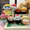 Sushi Series Xiaoba Black Tea Cup Usachi Caviar Ji Flying Squirrel Otter Lion Pendant Plush Doll Bag Pendant
