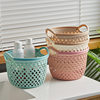 Japanese-style Hand-held Dirty Clothes Basket Dirty Clothes Storage Basket Clothes Large Clothes Frame Laundry Basket Bathroom Hollow Dirty Clothes Basket