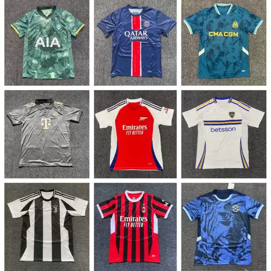 252627 Popular Club League Football Uniforms Paris Arsenal 2026 World Cup Jersey Short Sleeve Football Uniforms