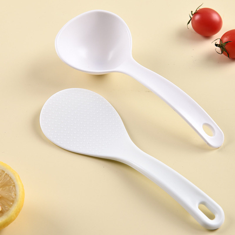 Household Plastic Rice Spoon, Anti-Scalding, Non-Stick Rice Spoon for Electric Rice Cooker, Non-Stick Rice Spatula, High Temperature Resistant, Wholesale